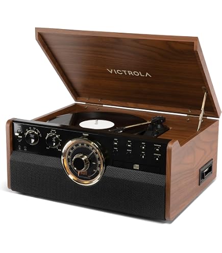 Amazon.com: Victrola Nostalgic 6-in-1 Bluetooth Record Player